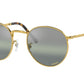 Ray-Ban NEW ROUND RB3637 Phantos Sunglasses  9196G4-LEGEND GOLD 53-21-140 - Color Map gold