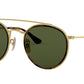 Ray-Ban RB3647N Round Sunglasses  001-ARISTA 51-22-145 - Color Map gold