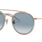 Ray-Ban RB3647N Round Sunglasses  90683F-COPPER 51-22-145 - Color Map bronze/copper