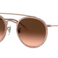 Ray-Ban RB3647N Round Sunglasses  9069A5-COPPER 51-22-145 - Color Map bronze/copper