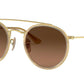 Ray-Ban RB3647N Round Sunglasses  912443-ARISTA 51-22-145 - Color Map gold