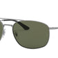 Ray-Ban RB3654 Square Sunglasses  004/9A-GUNMETAL 60-18-145 - Color Map gunmetal