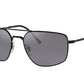 Ray-Ban RB3666 Irregular Sunglasses  002/K3-BLACK 56-17-140 - Color Map black
