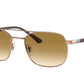 Ray-Ban RB3670 Square Sunglasses  903551-COPPER 54-19-140 - Color Map bronze/copper