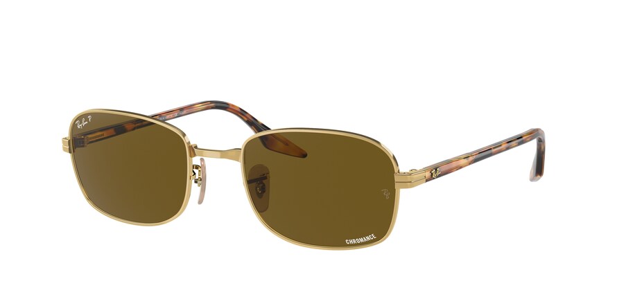 Ray-Ban RB3690 Pillow Sunglasses  001/AN-ARISTA 54-21-145 - Color Map gold
