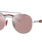 Ray-Ban RB3696M Phantos Sunglasses  F007H2-SILVER 51-20-140 - Color Map silver