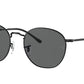 Ray-Ban ROB RB3772F Irregular Sunglasses  002/B1-BLACK 56-20-145 - Color Map black