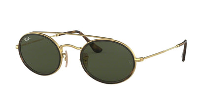 Ray-Ban RB3847N Oval Sunglasses  912131-ARISTA 52-23-145 - Color Map gold