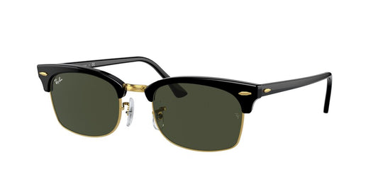 Ray-Ban CLUBMASTER SQUARE RB3916F Rectangle Sunglasses  130331-BLACK 55-21-145 - Color Map black