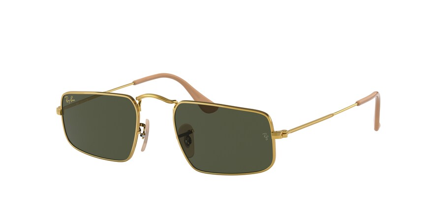 Ray-Ban JULIE RB3957 Rectangle Sunglasses  919631-LEGEND GOLD 49-20-145 - Color Map gold
