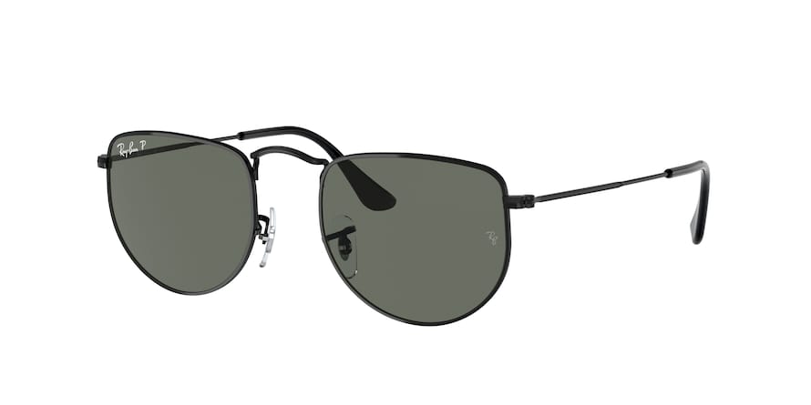 Ray-Ban ELON RB3958 Irregular Sunglasses  002/58-BLACK 50-20-145 - Color Map black