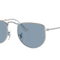 Ray-Ban ELON RB3958 Irregular Sunglasses  003/56-SILVER 50-20-145 - Color Map silver