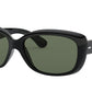 Ray-Ban JACKIE OHH RB4101 Butterfly Sunglasses  601-BLACK 58-17-135 - Color Map black