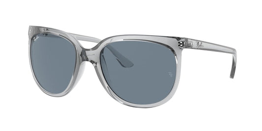 Ray-Ban CATS 1000 RB4126 Butterfly Sunglasses  632562-TRANSPARENT 57-19-140 - Color Map clear