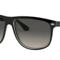 Ray-Ban BOYFRIEND RB4147 Square Sunglasses  603971-BLACK ON TRANSPARENT 60-15-145 - Color Map black
