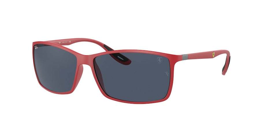 Ray-Ban RB4179M Square Sunglasses  F62887-MATTE RED 60-13-145 - Color Map red