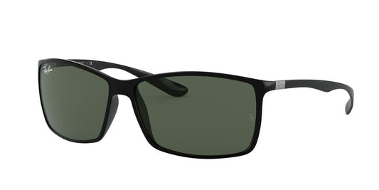Ray-Ban LITEFORCE RB4179 Square Sunglasses  601/71-BLACK 62-13-140 - Color Map black