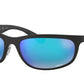 Ray-Ban RB4265 Rectangle Sunglasses  601SA1-MATTE BLACK 62-19-135 - Color Map black