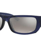 Ray-Ban RB4283CH Rectangle Sunglasses  629/5J-BLUE 64-18-125 - Color Map blue