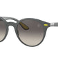 Ray-Ban RB4296M Phantos Sunglasses  F60811-MATTE GREY 50-21-150 - Color Map grey