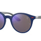 Ray-Ban RB4296M Phantos Sunglasses  F654H0-MATTE BLUE 50-21-150 - Color Map blue