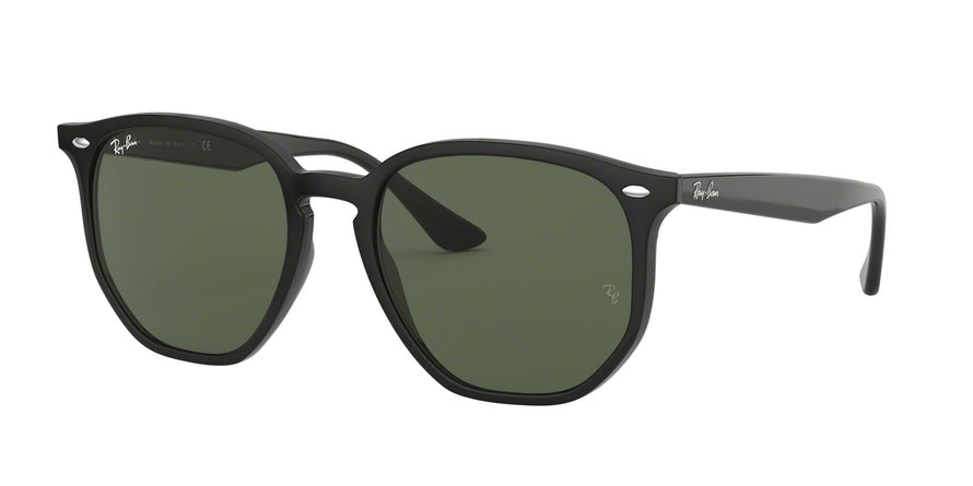 Ray-Ban RB4306F Irregular Sunglasses  601/71-BLACK 54-19-150 - Color Map black