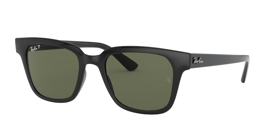 Ray-Ban RB4323 Square Sunglasses  601/9A-BLACK 51-20-150 - Color Map black
