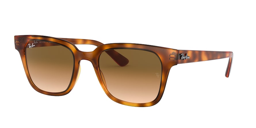 Ray-Ban RB4323 Square Sunglasses  647551-YELLOW LIGHT HAVANA 51-20-150 - Color Map havana