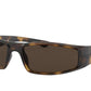 Ray-Ban RB4335 Pillow Sunglasses  710/73-LIGHT HAVANA 58-17-130 - Color Map havana