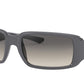 Ray-Ban RB4338 Square Sunglasses  649711-GREY 59-20-125 - Color Map grey