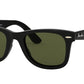 Ray-Ban WAYFARER RB4340 Square Sunglasses  601/58-BLACK 50-22-150 - Color Map black