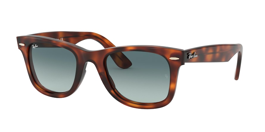 Ray-Ban WAYFARER RB4340 Square Sunglasses  63973M-RED HAVANA 50-22-150 - Color Map havana