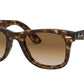 Ray-Ban WAYFARER RB4340 Square Sunglasses  710/51-LIGHT HAVANA 50-22-150 - Color Map havana