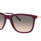 Ray-Ban RB4344 Pillow Sunglasses  653432-RED CHERRY 56-19-140 - Color Map bordeaux