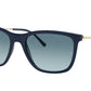 Ray-Ban RB4344 Pillow Sunglasses  65353M-BLUE 56-19-140 - Color Map blue