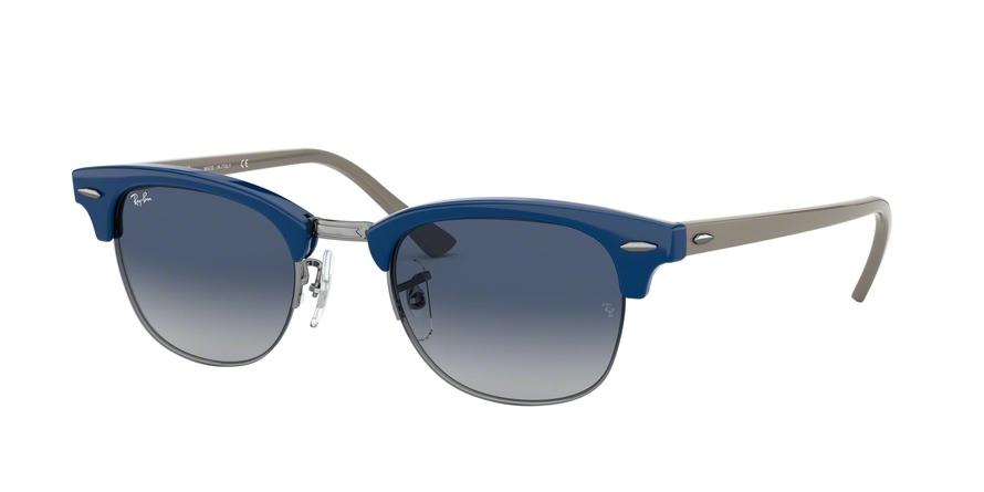 Ray-Ban RB4354 Square Sunglasses  64224L-BLUE 49-22-140 - Color Map blue