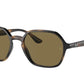 Ray-Ban RB4361 Irregular Sunglasses  710/73-HAVANA 52-18-145 - Color Map havana