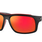 Ray-Ban RB4364M Square Sunglasses  F6026Q-MATTE BLACK 61-17-140 - Color Map black