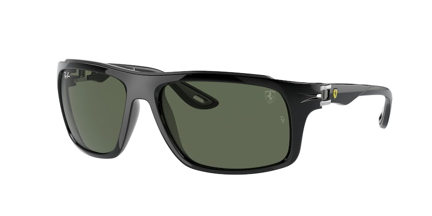 Ray-Ban RB4364M Square Sunglasses  F65071-BLACK 61-17-140 - Color Map black