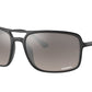 Ray-Ban RB4375 Rectangle Sunglasses  601S5J-MATTE BLACK 60-18-130 - Color Map black