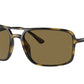 Ray-Ban RB4375 Rectangle Sunglasses  710/73-HAVANA 60-18-130 - Color Map havana