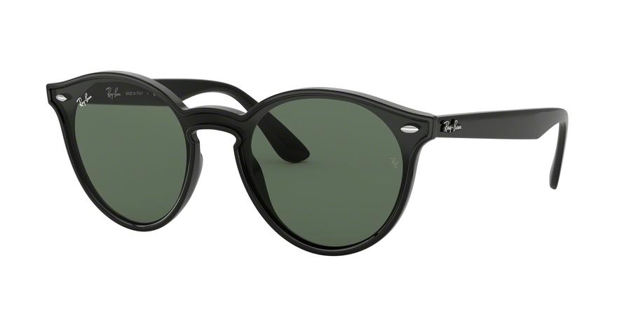 Ray-Ban BLAZE PANTHOS RB4380NF Phantos Sunglasses  601/71-BLACK 39-139-145 - Color Map black