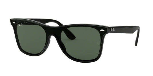 Ray-Ban BLAZE WAYFARER RB4440N Square Sunglasses  601/71-BLACK 41-141-145 - Color Map black