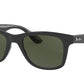 Ray-Ban RB4640 Square Sunglasses  601/31-BLACK 50-20-150 - Color Map black
