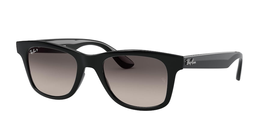 Ray-Ban RB4640 Square Sunglasses  601/M3-BLACK 50-20-150 - Color Map black