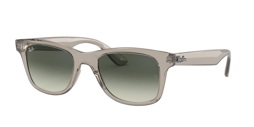 Ray-Ban RB4640 Square Sunglasses  644971-TRANSPARENT GREY 50-20-150 - Color Map grey