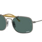 Ray-Ban RB8062 Square Sunglasses  92083R-DEMI GLOSS PEWTER 51-18-140 - Color Map gunmetal