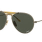 Ray-Ban RB8063 Pilot Sunglasses  9207P1-DEMI GLOSS ANTIQUE GOLD 55-16-140 - Color Map gold