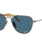 Ray-Ban RB8064 Irregular Sunglasses  9208S2-DEMI GLOSS PEWTER 53-17-140 - Color Map gunmetal