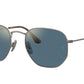 Ray-Ban HEXAGONAL RB8148 Irregular Sunglasses  9208T0-DEMIGLOSS GUNMETAL 54-21-145 - Color Map gunmetal